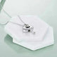 White Gold Plated Sterling 925 Silver Pet Paw Urn Necklace - EX-STOCK CANADA