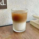 Wind Stripe Coffee Mug With Straw With Lid Glass Handy Mug - EX-STOCK CANADA