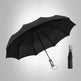 Windproof Auto Luxury Umbrella for Rain, Black Coating - EX-STOCK Canada