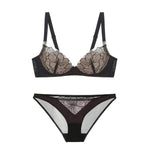 Wireless Thin Push Up Pure Lace Underwear Set - EX-STOCK Canada