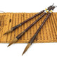 Brosse à tige en acier de grande et petite taille Wolf Hao - Ensemble de peinture et calligraphie Longfeng EX-STOCK Canada