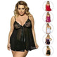 Women Charming Lingerie Big Code Sleepwear Sleep dress - EX-STOCK Canada