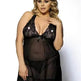 Women Charming Lingerie Big Code Sleepwear Sleep dress - EX-STOCK Canada