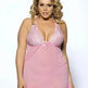 Women Charming Lingerie Big Code Sleepwear Sleep dress - EX-STOCK Canada