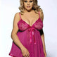 Women Charming Lingerie Big Code Sleepwear Sleep dress - EX-STOCK Canada