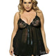 Women Charming Lingerie Big Code Sleepwear Sleep dress - EX-STOCK Canada