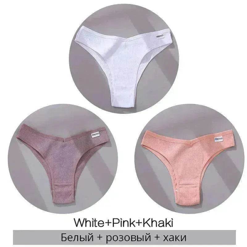 Women Cotton Underwear Women Thong Charming Underwear - EX-STOCK Canada