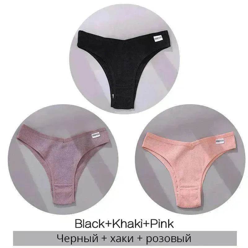 Women Cotton Underwear Women Thong Charming Underwear - EX-STOCK Canada