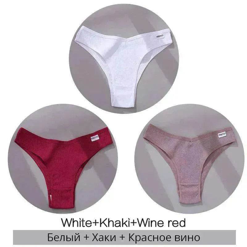 Women Cotton Underwear Women Thong Charming Underwear - EX-STOCK Canada