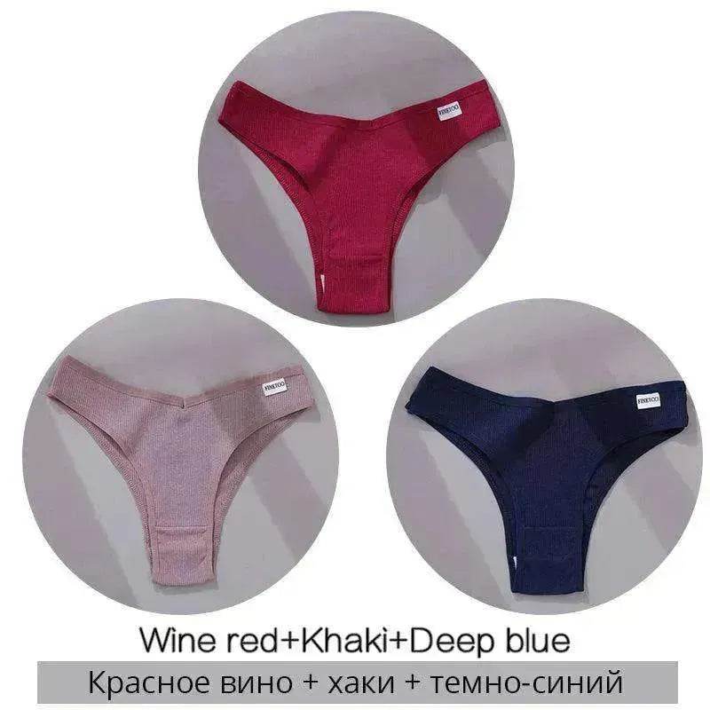 Women Cotton Underwear Women Thong Charming Underwear - EX-STOCK Canada