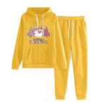Women Loose Plus Size Long Sleeve Christmas Hoodie Outfit set 2pcs - EX-STOCK Canada