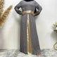 Women's Arab Patchwork Long Sleeved Dress - EX-STOCK Canada