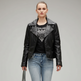 Women's Biker Look Sheep Leather Jacket 
