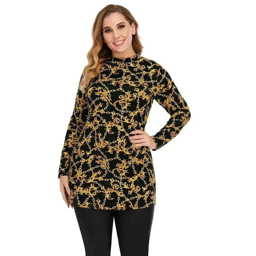 Women's Conservative Swimsuit, Floral Print, Women's Arab Swimsuit - EX-STOCK Canada