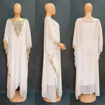 Women's Dress Embroidered Lace Arab Robe - EX-STOCK Canada