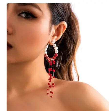 Women's Fashion Gothic Pearl Necklace - EX-STOCK Canada