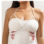 Women's Fashion Gothic Pearl Necklace - EX-STOCK Canada