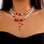 Women's Fashion Gothic Pearl Necklace - EX-STOCK Canada