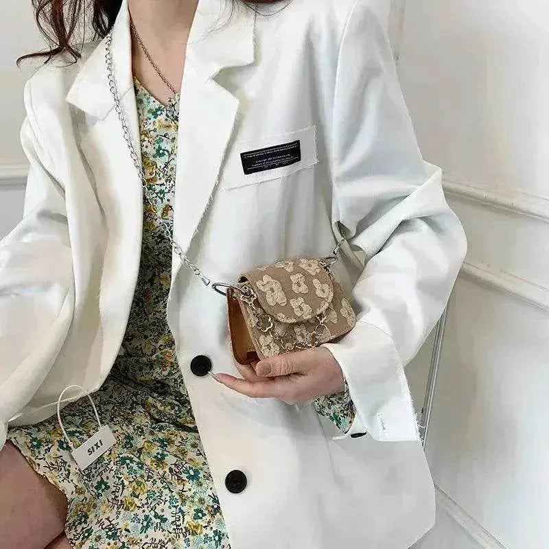 Women's Fashion Mini Chain Handbag Shoulder Crossbody Bag - EX-STOCK Canada