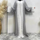 Women's Fashion Patchwork Lace Arab Robe - EX-STOCK Canada