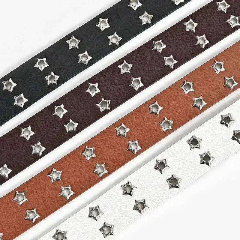 Women's Fashion Stars Decorative Double row Belt - EX-STOCK Canada