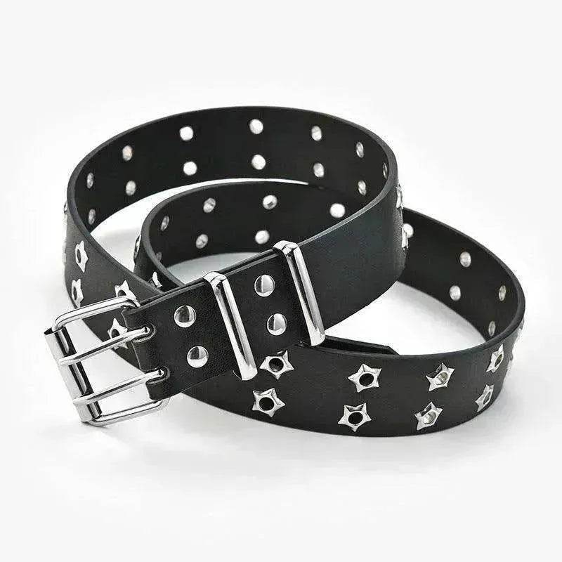 Women's Fashion Stars Decorative Double row Belt - EX-STOCK Canada