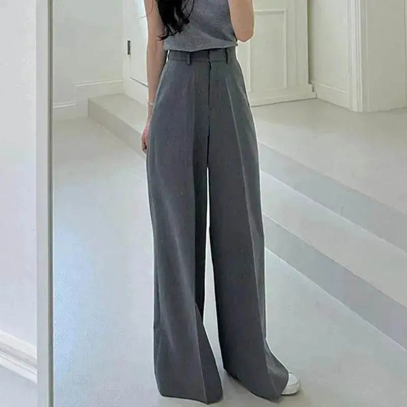Women's Hanging Wide Leg Mopping Casual Pants - EX-STOCK Canada