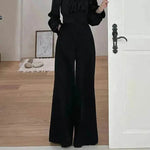 Women's Hanging Wide Leg Mopping Casual Pants - EX-STOCK Canada