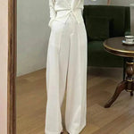 Women's Hanging Wide Leg Mopping Casual Pants - EX-STOCK Canada