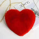 Women's Heart Shaped Plush Chain Shoulder & Hand Bag - EX-STOCK CANADA