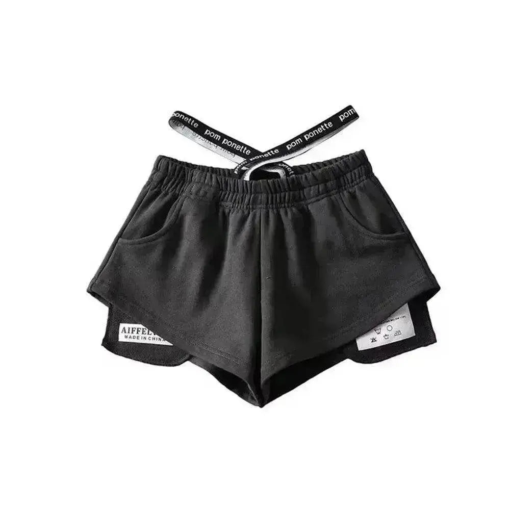 Women's High Waist Running Athletic Gym Hot Pants - EX-STOCK Canada