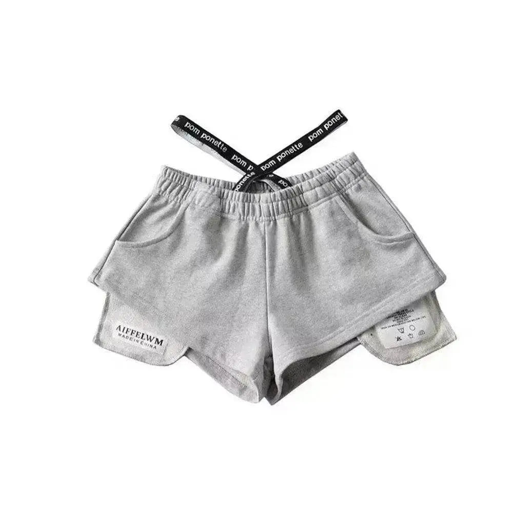 Women's High Waist Running Athletic Gym Hot Pants - EX-STOCK Canada