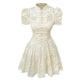 Women's Lace Ruffle Short Dress - EX-STOCK Canada