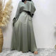 Women's Lace Up Satin Arab Dress - EX-STOCK Canada