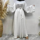 Women's Lace Up Satin Arab Dress - EX-STOCK Canada