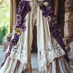 Women's Leisure Fashion Retro Print High-Waisted Pants, Comfortable Fake Jeans That Can Slim The Legs EX-STOCK Canada 