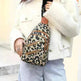 Women's Leopard Print Sling Chest Crossbody & Backpack Bag With Headphone Jack - EX-STOCK CANADA