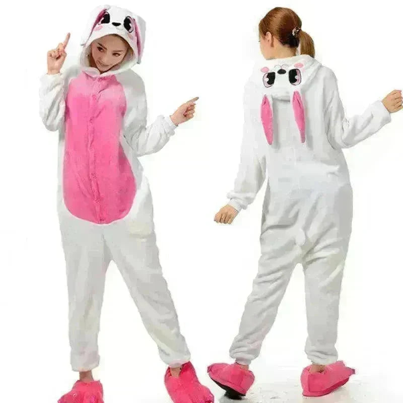 Women's One-piece Cartoon Animal Pajamas - EX-STOCK CANADA