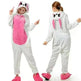 Women's One-piece Cartoon Animal Pajamas - EX-STOCK CANADA