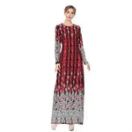 Women's Polka Dot Printed Arab Long Skirt - EX-STOCK Canada