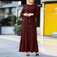 Women's Pullover Round Neck Arab Dress - EX-STOCK Canada