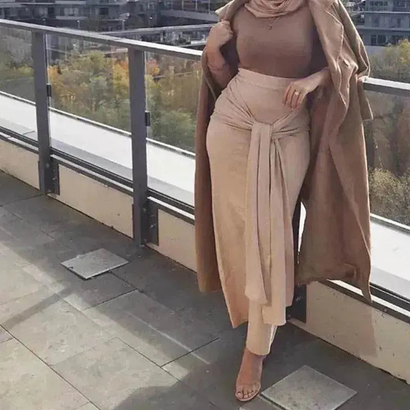 Women's Solid Color Arab Hip Skirt - EX-STOCK Canada