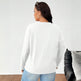 Women's Solid Color Loose Round Neck Top EX-STOCK Canada 