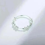 Women's Stylish And Simple Personality Sterling Silver Anxiety Ring - EX-STOCK CANADA