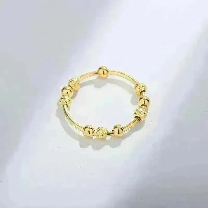 Women's Stylish And Simple Personality Sterling Silver Anxiety Ring - EX-STOCK CANADA