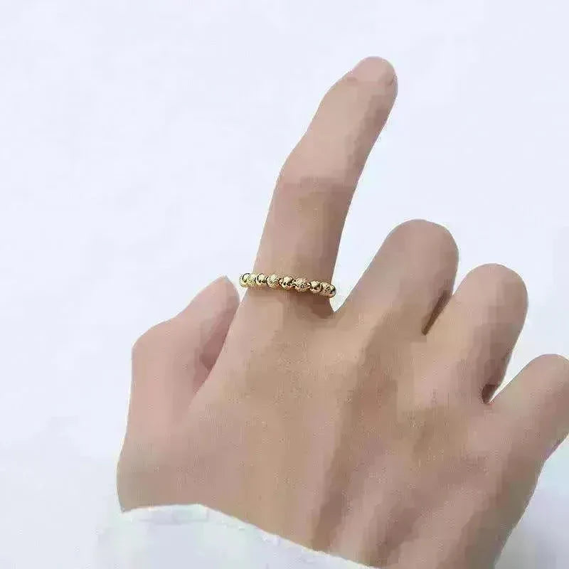 Women's Stylish And Simple Personality Sterling Silver Anxiety Ring - EX-STOCK CANADA