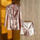 Women's Suit Coat Shorts and Blazer Fashion Suit Two-piece Suit - EX-STOCK Canada