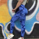 Women's Tie Dye Gym Leggings Yoga Pants. - EX-STOCK Canada