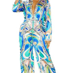 Women's Two-Piece suit Summer Set with Fashion Prints - EX-STOCK Canada