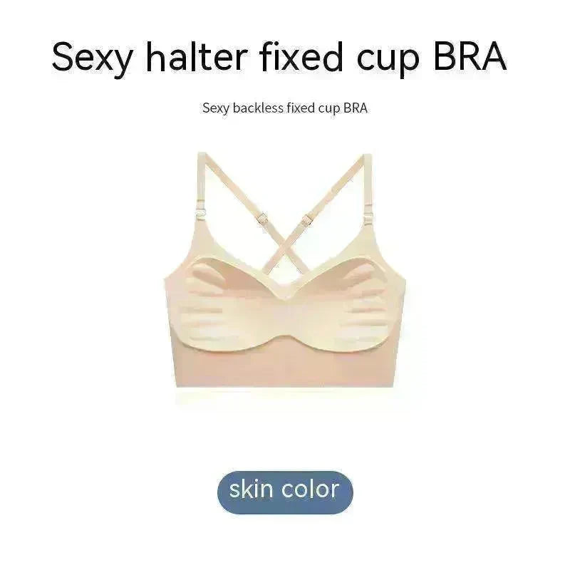 Women's U shaped One piece Seamless Back Shaping Bra - EX-STOCK CANADA
